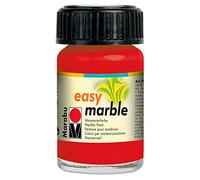 Marabu 031-Easy Marmo, 15 ml, Colore: Rosso Ciliegia