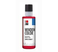 Marabu 038 80 ml Fun and Fancy Paint, Ruby Red