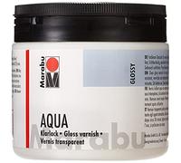 Marabu 113575000 - Aqua Vernice Trasparente 500 ml, Trasparente