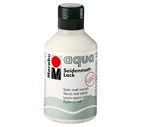 Marabu 113713000 - Aqua Seta Vernice Opaca, 250 ML, Trasparente