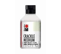 Marabu, 114205849, Vernice Lucida per decoupage, Trasparente, 50 ml Craquelé Medio, 250 ml Trasparente