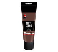 Marabu 120125040 - Acrylcolor, 225 ml Marrone Medio,