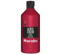 Marabu 120175032 - Acrylcolor, 500 ml, Carmine