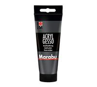 Marabu 120450812 100ml Tube Black Acrylic Paint - Acrylic Paints (Black, 100 ml, Tube)