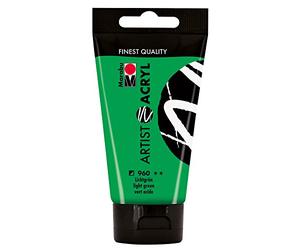 Marabu 122002960 - Artist Acrilico, 75 ML, Verde Chiaro