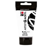 Marabu 122002970 - Artist Acrilico, 75 ML, Bianco Titanio