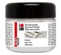 Marabu 122625814 - Pasta, Sabbia Grossolana, 225 ML, Bianco