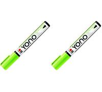Marabu 12400103365 12400103365-YONO, penna acrilica versatile con punta rotonda giapponese, a base d'acqua, resistente alla luce e impermeabile, per quasi tutte le superfici, 1,5-3 mm