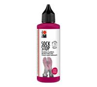 Marabu 17220106005 - Sock Stop, 90 ml, Colore Antiscivolo a Base d'Acqua (Senza Lattice), per Tessuti, Tenuta sicura su Pavimenti Lisci, Facile da Usare dalla Bottiglia