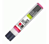 Marabu 3D Liner, Pennarello Pittore, Rosa Rosa, 2,2 x 12,6 x 2,2 cm