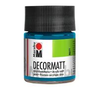 Marabu - Acrilico Decormatt - 50 ml - Ciano