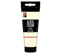 Marabu Acryl Color - Vernice acrilica cremosa a base d'acqua, Avorio, 100 ml