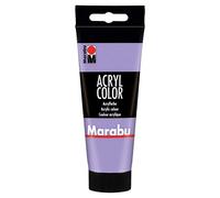 Marabu Acryl Color - Vernice acrilica cremosa a base d'acqua, Lvanda, 100 ml