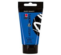 Marabu Artist 12200002954 - acrilico blu cobalto 954, 75 ml, colore acrilico fine di qualità artistica, a base d'acqua, consistenza pastosa, altamente pigmentata, ottima brillantezza e opacità