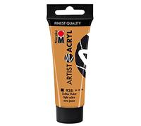 Marabu Artist 12200055928 - Luci acriliche ocra 928, 22 ml, pittura acrilica fine di qualità artistica, a base d'acqua, consistenza pastosa, altamente pigmentata, ottima brillantezza e opacità