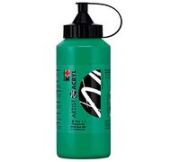 Marabu Artist 12200075964 - Acrilico, verde ftalogramma chiaro, 500 ml, pittura acrilica fine di qualità artistica, a base d'acqua, consistenza pastosa, altamente pigmentata, ottima brillantezza e