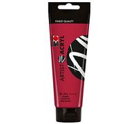 Marabu Artist Acrilico Krapprot 12200044912 - Pittura acrilica fine di qualità artistica, a base d'acqua, consistenza pastosa, altamente pigmentata, ottima brillantezza e opacità