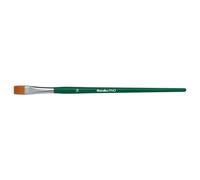 Marabu artisti Fino, Misura 14, Legno Certificato FSC, Pennello Piatto con peli Speciali Toray per Pittura acrilica, Olio e Acquerello, 01900000014, Wood, Green, Unica