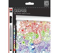 Marabu Colore Doodle Supreme Fineliner, in plastica, Colore: Multicolore, Confezione da 12