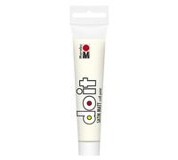Marabu DO IT Craft Paint, 36 ml bianco, vernice acrilica semilucida per bricolage, artigianato e hobby, vernice a base d'acqua, resistente alle intemperie, resistente alla luce, vegan, 12760076070