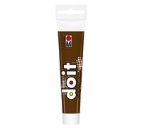 Marabu DO IT Craft Paint, 36 ml cacao, vernice acrilica semilucida per bricolage, artigianato e hobby, vernice a base d'acqua, resistente alle intemperie, resistente alla luce, vegan, 12760076161