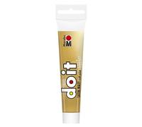 Marabu DO IT Craft Paint, 36 ml oro, vernice acrilica semilucida per bricolage, artigianato e hobby, vernice a base d'acqua, resistente alle intemperie, resistente alla luce, vegan, 12760076084