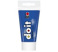 Marabu DO IT Craft Paint, 75 ml blu medio, vernice acrilica semilucida per bricolage, artigianato e hobby, vernice a base d'acqua, resistente alle intemperie, resistente alla luce, vegan, 12760002052