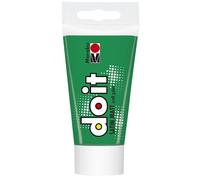 Marabu DO IT Craft Paint, 75 ml menta, vernice acrilica semilucida per bricolage, artigianato e hobby, vernice a base d'acqua, resistente alle intemperie, resistente alla luce, vegan, 12760002153