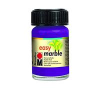 Marabu Easy Marble Jar 15ml con Tappo contagocce Ametista, Vernice