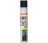 Marabu Glitzerfarbe Glitter-Liner, Glitter-Gold, 25 ml