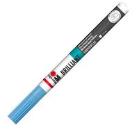 Marabu Metallici a Punta Molto fine Brilliant Painter, Colore Azzurro VE = 1