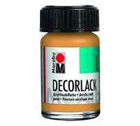 Marabu Pittura Acrilica "Decorlack", Oro Metallico, 15 ml