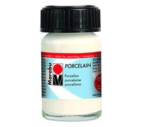 Marabu Porzellanfarbe Porcelain, Bianco, 15 Ml