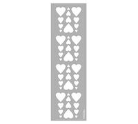 Marabu - Stencil Resistente Tagliato a Laser, Senza PVC, da Usare su pareti, mobili e Tessuti, Riutilizzabile, Circa 10 x 33 cm