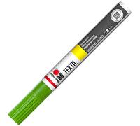 Marabu Textil Pittore Glitter Tip, Vernice Tessile, Verde Glitterato, 3 mm