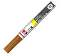 Marabu Textil Pittore Glitter Tip, Vernice Tessile, Marrone Glitterato, 1.8 x 14.8 x 1.8 cm