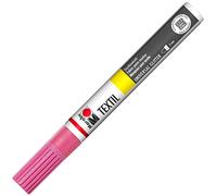 Marabu Textil Tessuto Pittore Scintillio Penna * 3mm (1/8 ") Pink Glitter