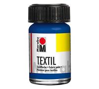 Marabu Textilfarbe Textil, Blu, 15ml