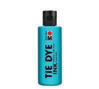 Marabu Tie Dye Ink Batik nei Caraibi, 80 ml Base d'Acqua, vegana, Vernice Luminosa per Tessuti Chiari con Un Massimo del 20% di Fibre Sintetiche, 17300004091, Caribbean