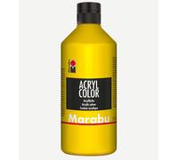 Marabu 120175019 - Acrylcolor, 500 ml, Giallo