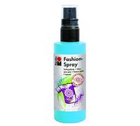 Marabu - Vernice per Stoffa con erogatore Spray, 100 ml, Colore Celeste