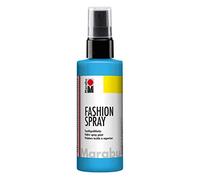Marabu - Vernice per Stoffa con erogatore Spray, 100 ml, Colore Celeste