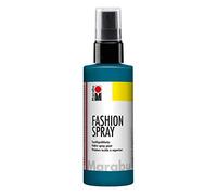 Marabu - Vernice per Stoffa con erogatore Spray, 100 ml, Colore: Petrolio