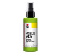 Marabu - Vernice per Stoffa con erogatore Spray, 100 ml, Colore: Verde reseda