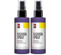 Marabu - Vernice Spray Tessile (100 ml), Viola (Confezione da 2)