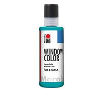 Marabu-Window, Colore Fun & Fancy, Turchese, 80 ml, 040604098
