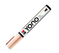 Marabu YONO 12400103029-Pennarello in Acrilico Versatile con Punta Rotonda Giapponese, Base d'Acqua, Resistente alla Luce e Impermeabile, per Quasi Tutte Le superfici, rosé Beige, 1,5-3 mm