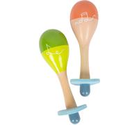 small foot Maracas Groovy Beats, instrument for kids 12+ months old, made of woo