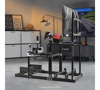 Marada 3060 Alluminio Corsa Sim Cockpit & TV Stand Adatto Per Logitech G29 G920