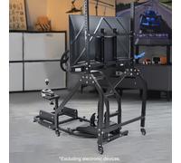 Marada Cockpit per Simulatore di Guida con Supporto TV compatibile con Logitech